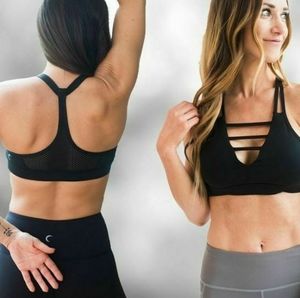 Zyia Black Grid Bra